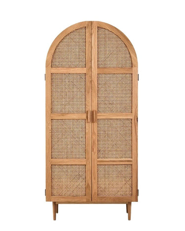 Storage Dorset Arched Rattan Cabinet