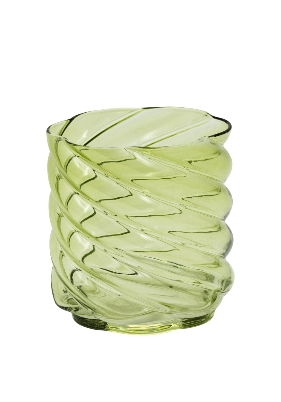 Swirl Sage Tumblers - Set of 6 - Casa by Josephine Jenno