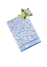 Belgravia Bloom Blue Cotton Tablecloth