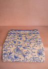Belgravia Bloom Blue Cotton Tablecloth