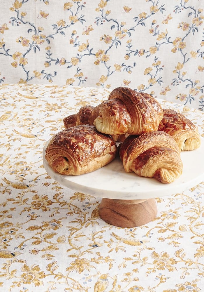 Block Printed Rectangular Linen Tablecloth