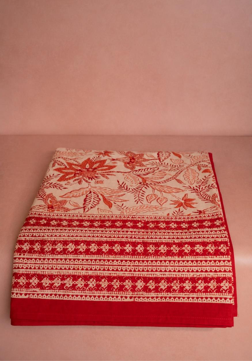 Bossa Nova Tablecloth - Red
