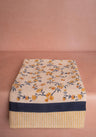 Block Printed Linen Tablecloth