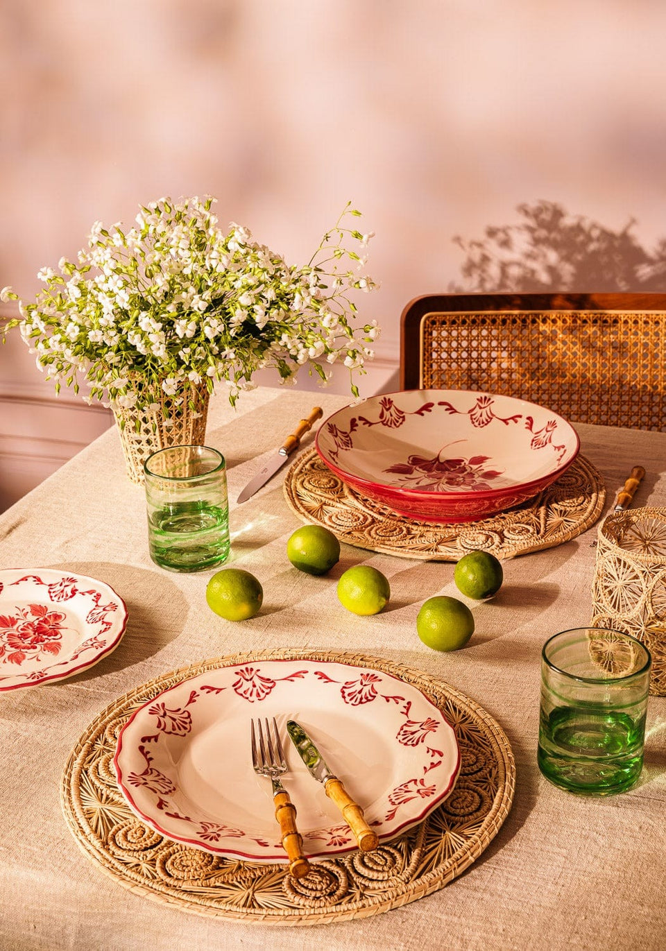 Tablecloth Emma Linen Tablecloth, Oatmeal