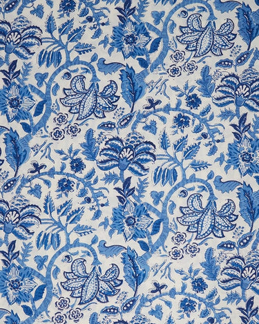 Tablecloth From Jaipur with Love Blue and White Tablecloth