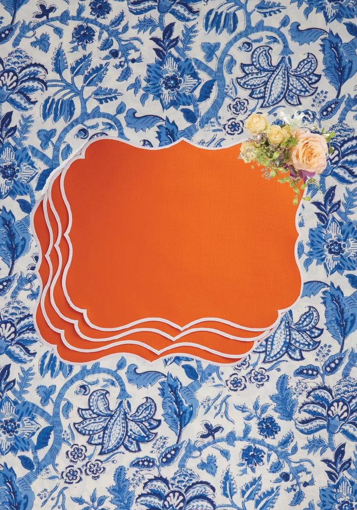 Tablecloth From Jaipur with Love Blue and White Tablecloth