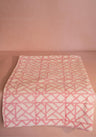 Lily's Pink Bamboo Lattice Tablecloth