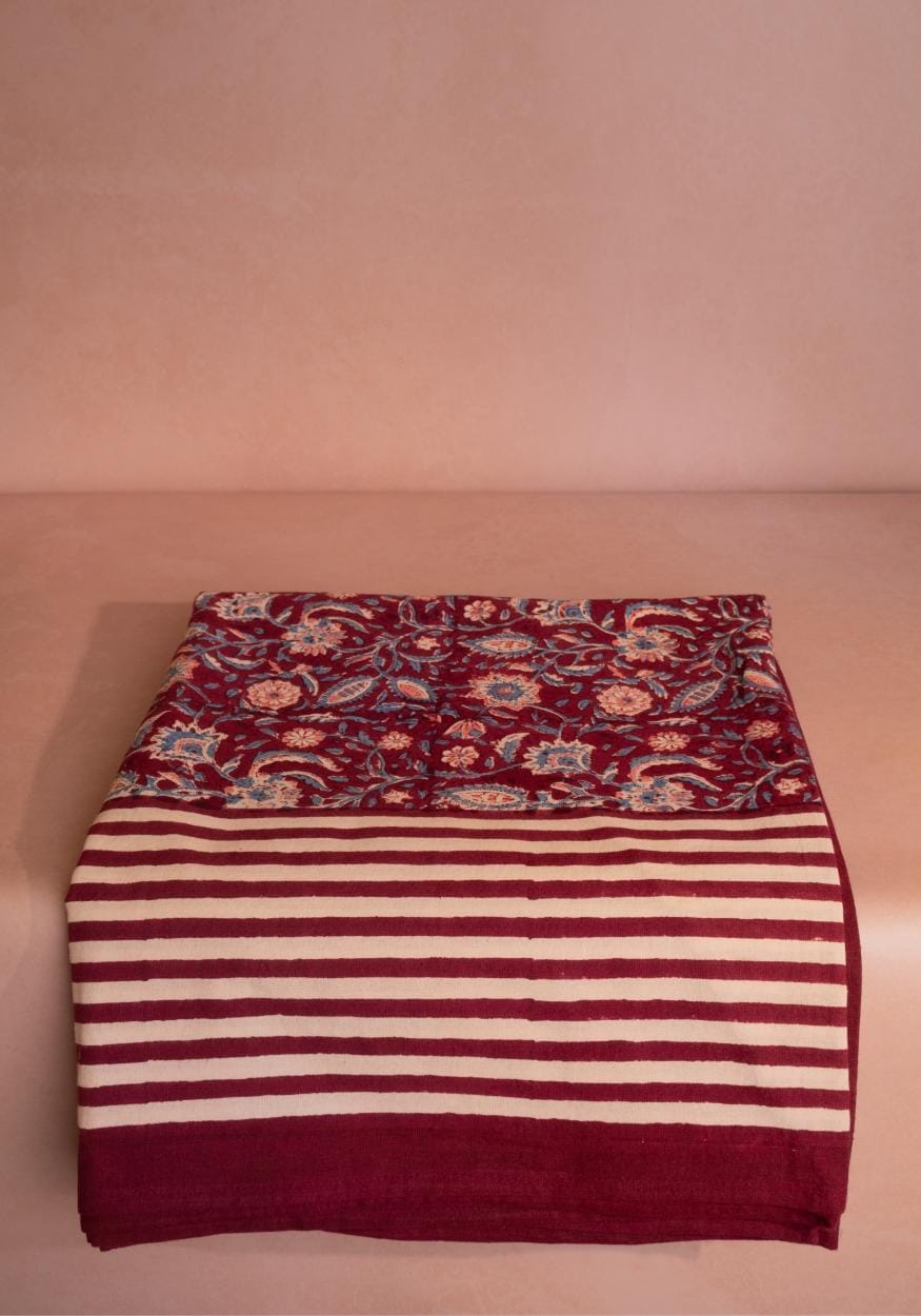 My Maroon Tablecloth