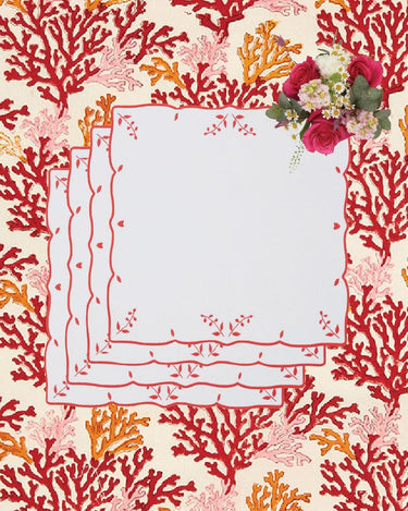 Tablecloth Rose Coral Tablecloth