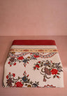 Sommerset Scroll Red Cotton Tablecloth