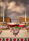 Suzani Inspired Printed Tablecloth