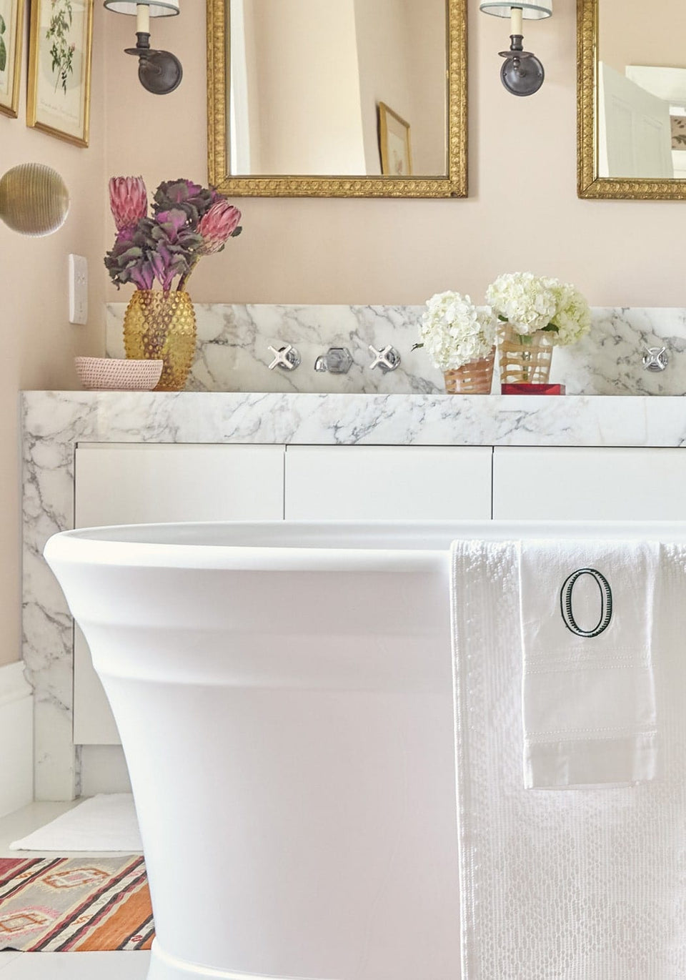 Tall Yellow Hand Blown Vase - Casa by Josephine Jenno