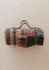 Tartan Wool Picnic Blanket & Carrier - Casa by Josephine Jenno