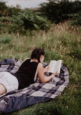 Tartan Wool Picnic Blanket & Carrier - Casa by Josephine Jenno