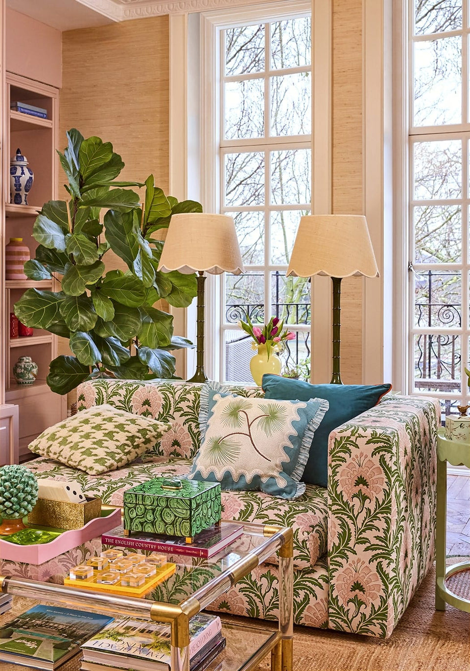 Teal Meridian Cushion Cover - Casa by Josephine Jenno