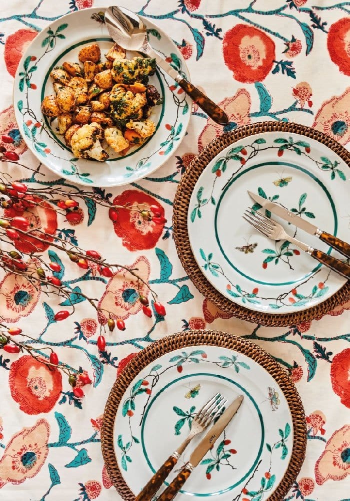 Terrific Teal Tablecloth - Casa by Josephine Jenno