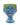 Testa Di Moro Head - Blue Destiny (Not the White Lotus Variety) Bust Statue - Casa by Josephine Jenno