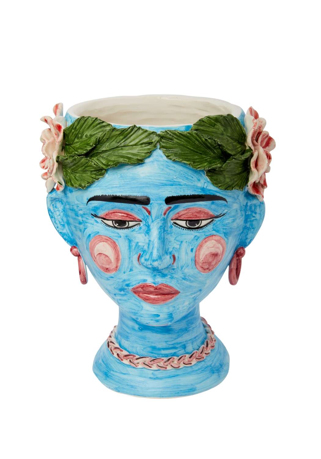 Testa Di Moro Head - Turquoise Times (Not the White Lotus Kind) Bust Statue - Casa by Josephine Jenno