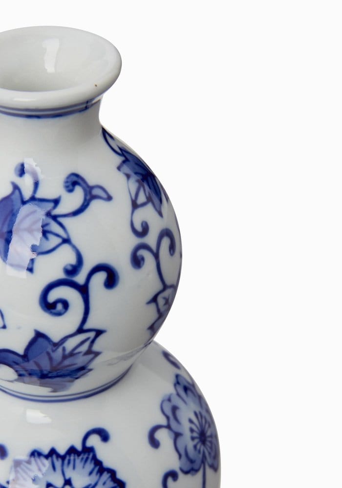 Three Delft Bud Vases - Casa by Josephine Jenno