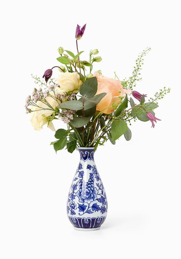 Three Delft Bud Vases - Casa by Josephine Jenno