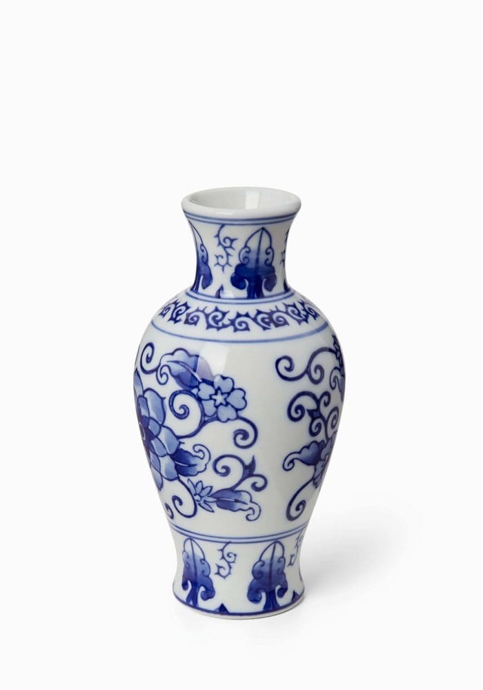 Three Delft Bud Vases - Casa by Josephine Jenno