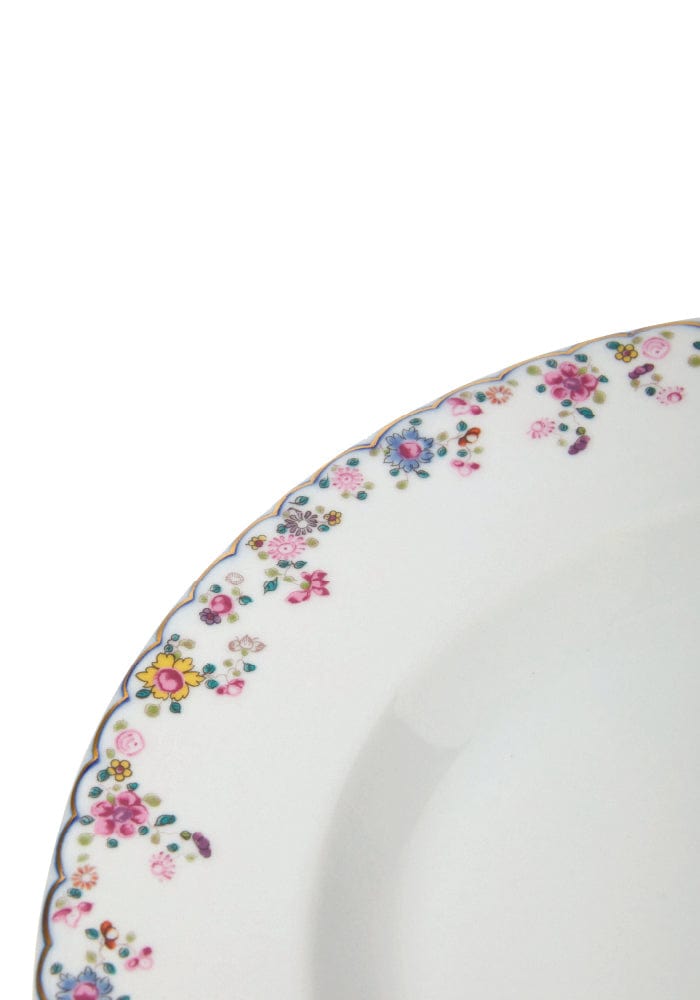 Tobacco Leaf China Charger Display Plates - Set of 2 - Casa by Josephine Jenno