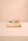 Chelsea Amber Glass Trinket Tray - Brown