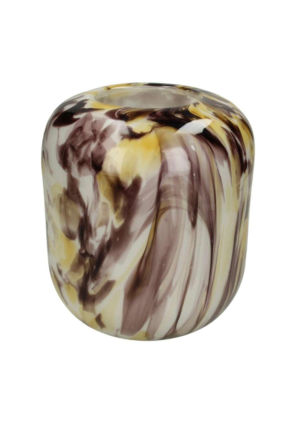 Tulip Coloured Glass Vase Medium - Casa by Josephine Jenno