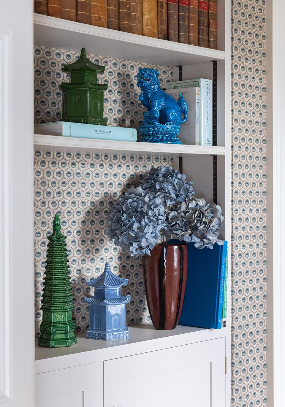 Two - Tone brown striped vase Tall - Casa by Josephine Jenno