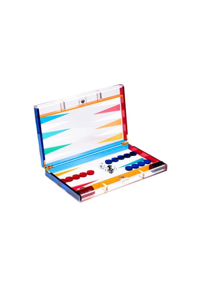 Up your Backgamon Game - Acrylic Set - Casa by Josephine Jenno