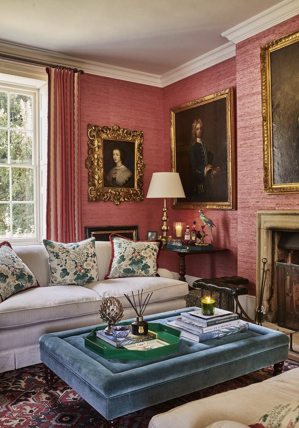 Ursula's Favourite Large Octagon Tray - Emerald - Casa by Josephine Jenno