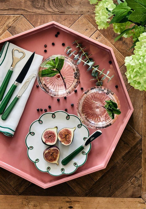 Ursula's Favourite Medium Octagon Tray - Pink