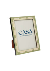 Valduga Marquetry Green Frame 6x4" - Casa by Josephine Jenno