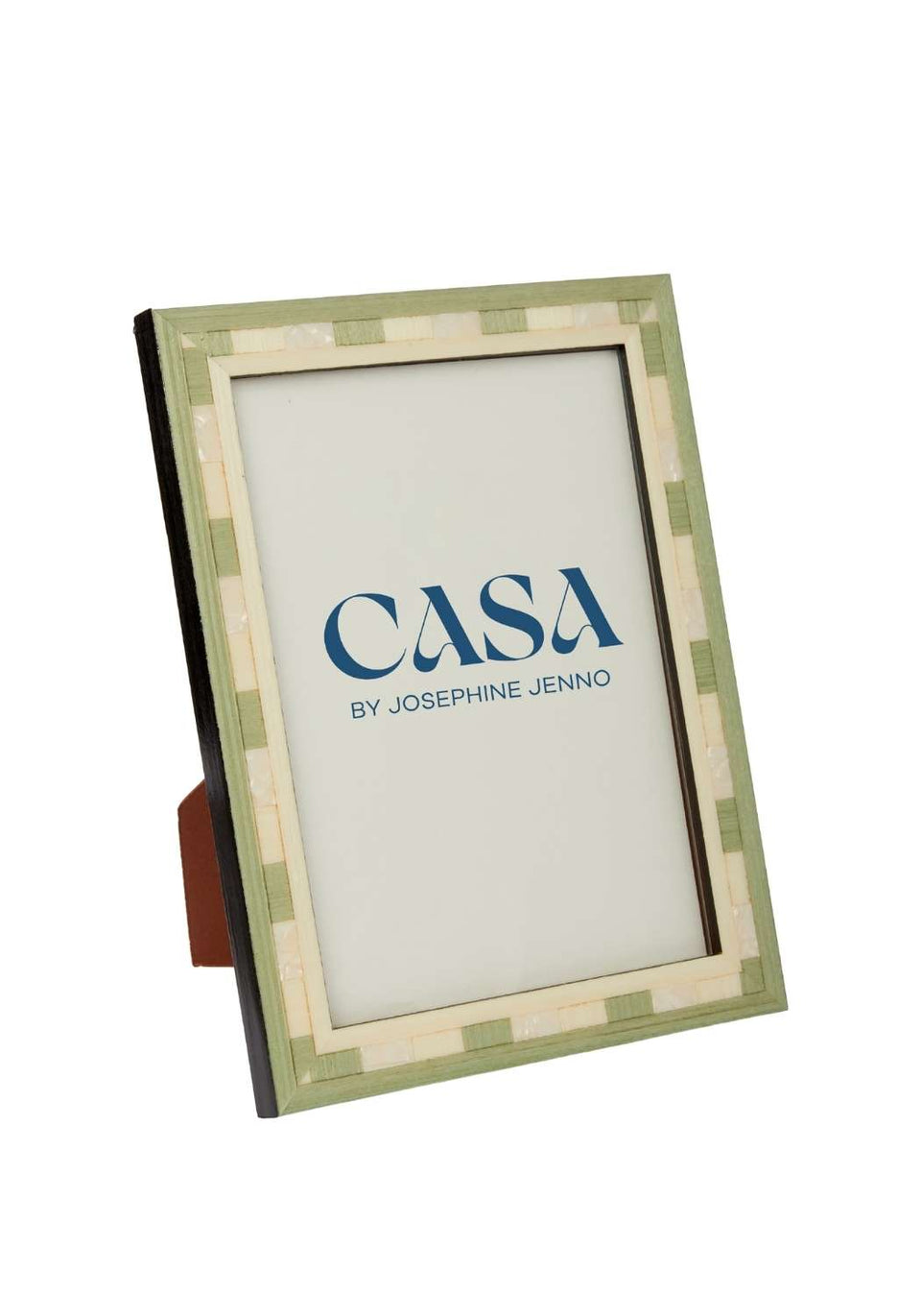 Valduga Marquetry Green Frame 7x5" - Casa by Josephine Jenno