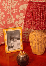 Valduga Marquetry Yellow Frame 6x4" - Casa by Josephine Jenno