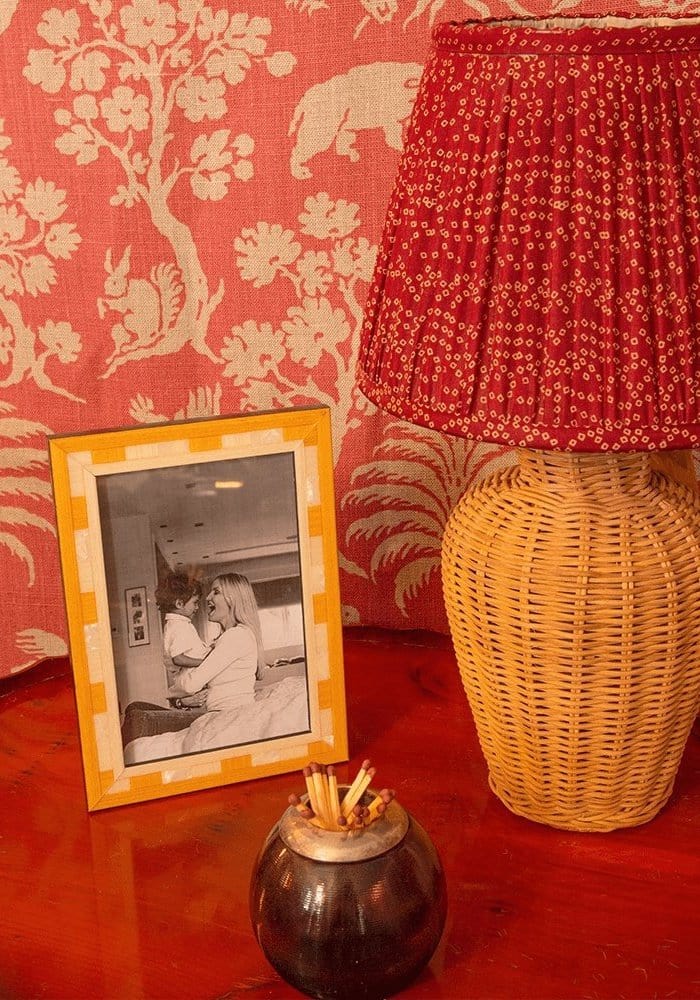 Valduga Marquetry Yellow Frame 6x4" - Casa by Josephine Jenno