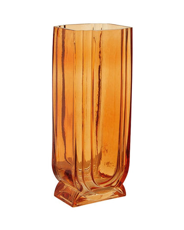 Art Deco Style Amber Vase