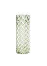 Vase Green Twist