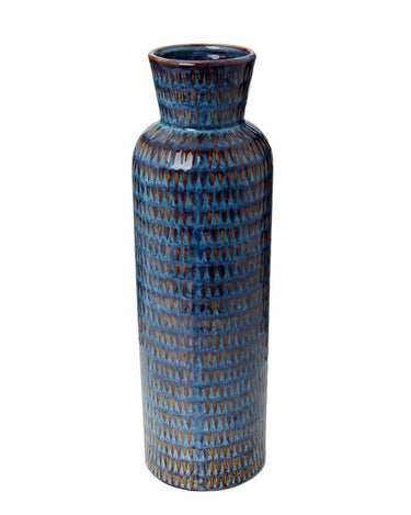 Hand Crafted Blue Vase