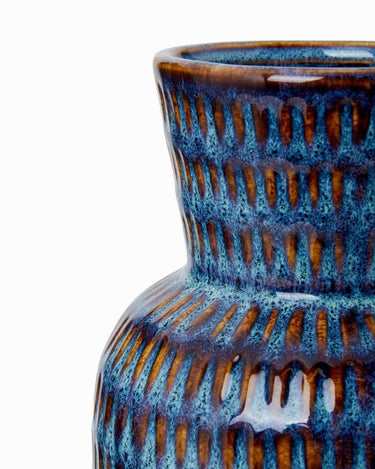 Hand Crafted Blue Vase