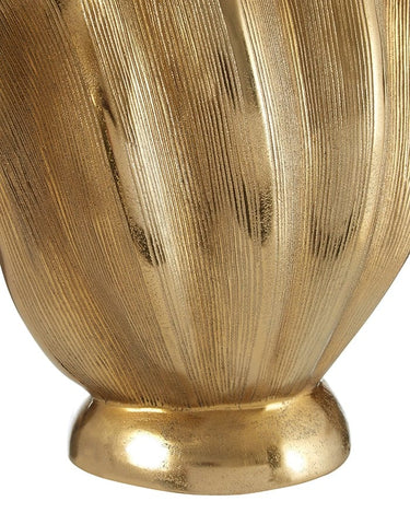 Jolie Fluted Gold Vase