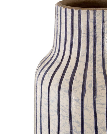 Striped Artisan Vase