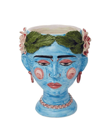 Testa Di Moro Head - Turquoise Times Not the White Lotus Kind Bust Statue