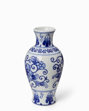 Three Delft Bud Vases