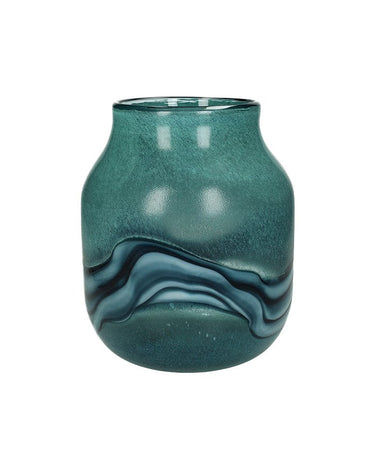 Vase Blue 24x19x19cm