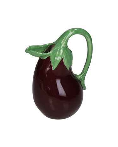 Vase Eggplant Aubergine 16x12x21cm