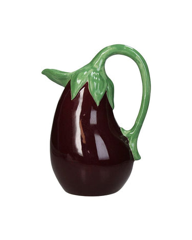 Vase Eggplant Aubergine 16x12x21cm