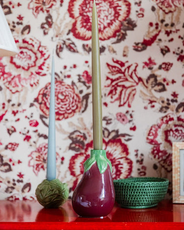 Vases Aubergine Bud Vase