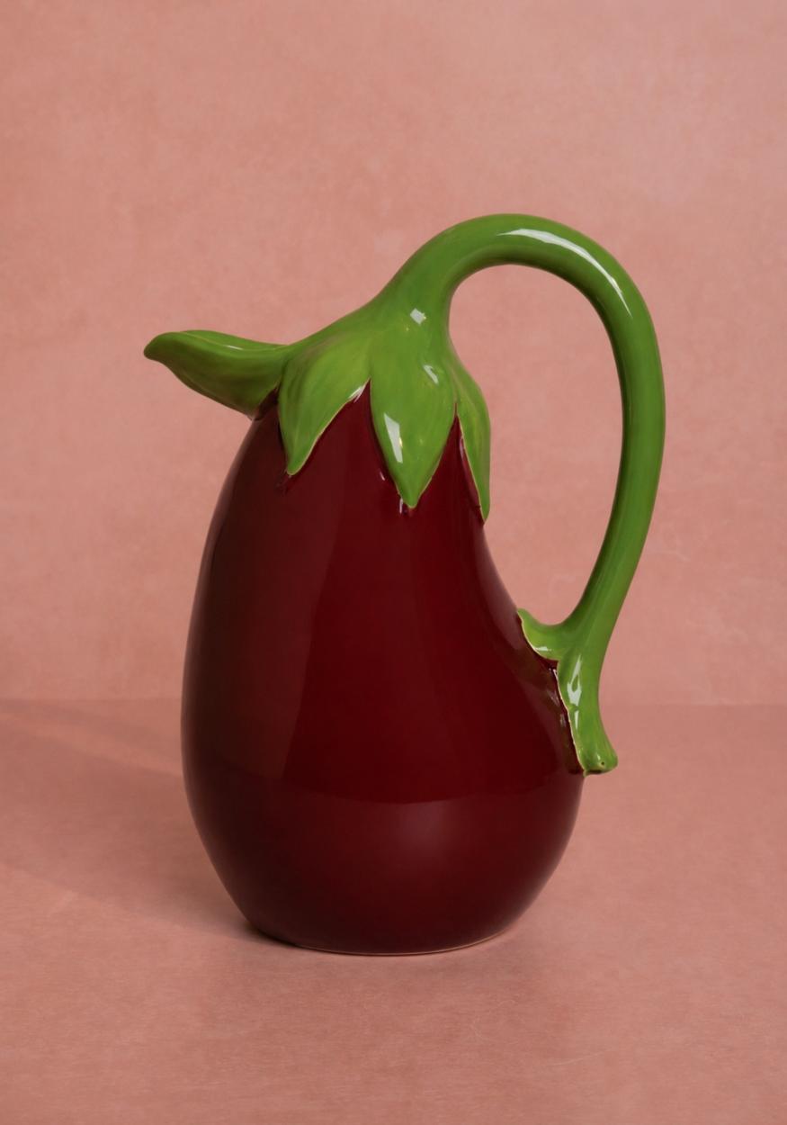 Vases Aubergine Jug