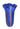 Vases Blue Twist Glass Vase with Scallop